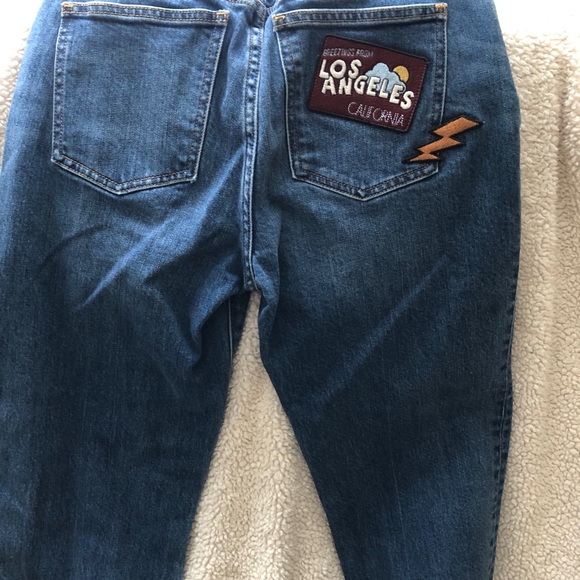 Gently worn jeans size 24 - Picture 3 of 4